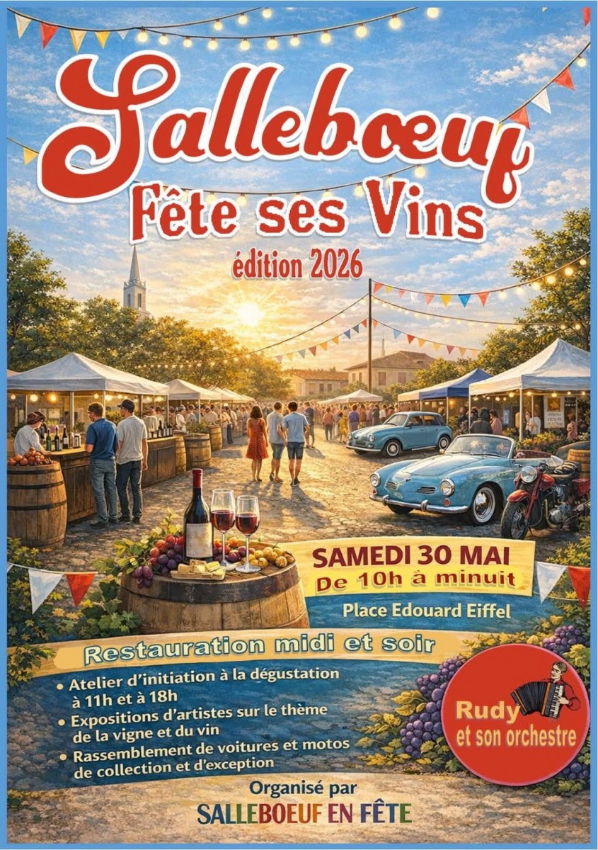 Salleboeuf fête ses vins